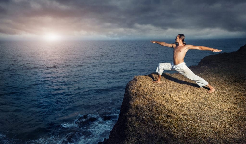 warrior, yoga, health
